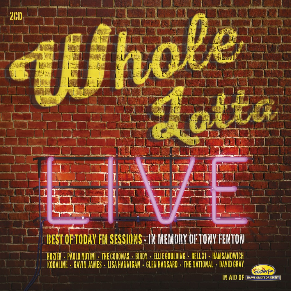 Today FM : Whole Lotta Live CD : Music Zone, Cork, Ireland, Vinyl Record Shop