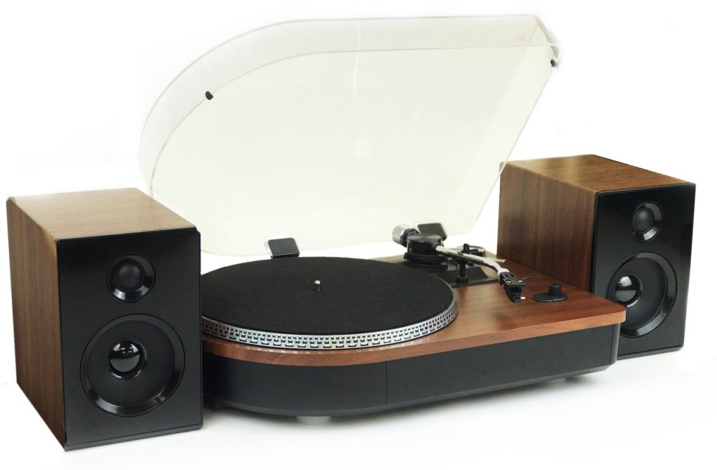 Steepletone Camden Record Player/Turntable And Speaker Combo With ...