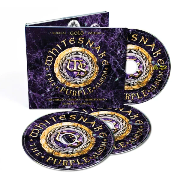 Whitesnake - THE PURPLE ALBUM: SPECIAL GOLD EDITION (CD & Blu-Ray)