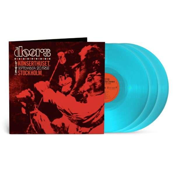 The Doors - Live at Konserthuset, Stockholm, September 20, 1968 (Blue Vinyl) [RSD 2024 *Damaged: Chip in Start Groove but Plays Fine]