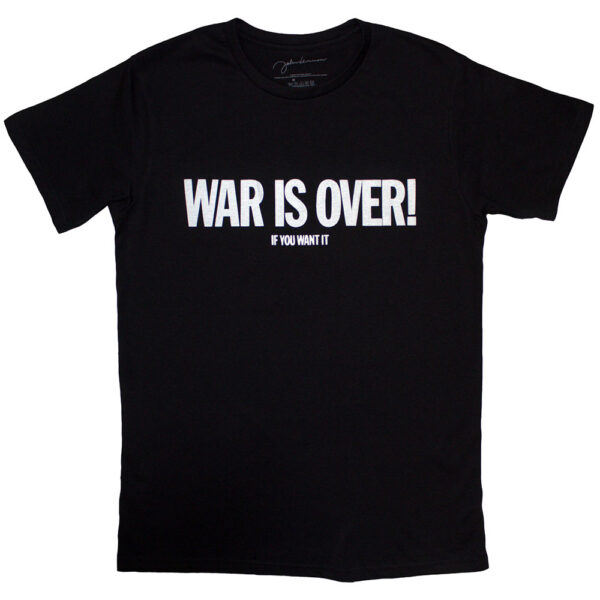 John Lennon Unisex T-Shirt: War Is Over